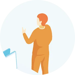 CASE01 人工透析時間に合わせた退社が可能