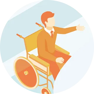 CASE03 バリアフリー環境で車いすでも安心